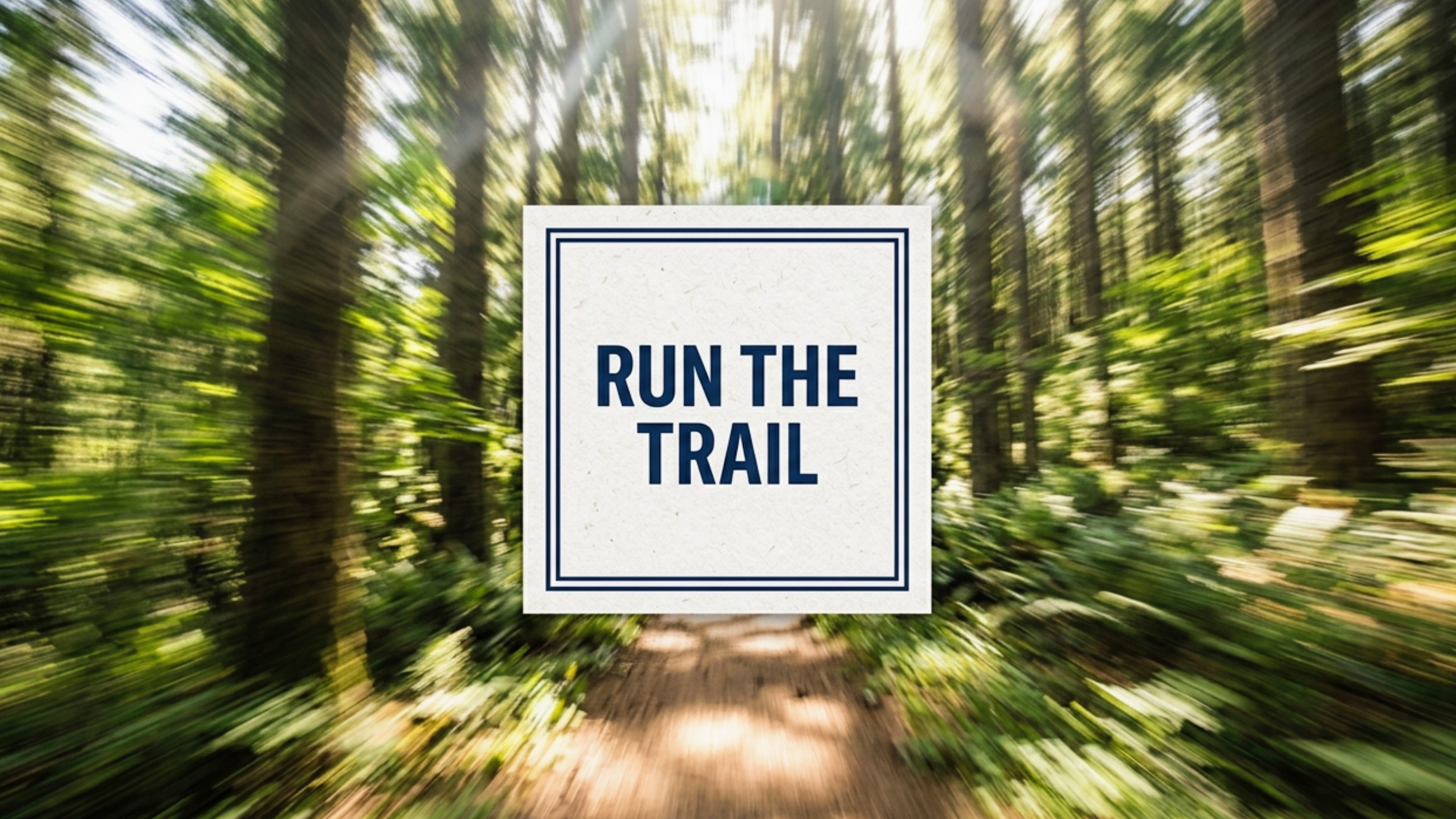 RUN the TRAIL Logo